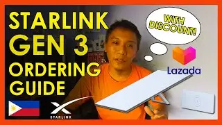 STARLINK VERSION 4 (GEN 3) ORDERING VIA LAZADA VERSUS STARLINK WEBSITE COMPARISON