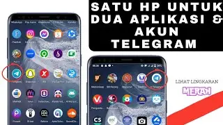 CARA Menggunakan Dua Aplikasi Telegram dalam Satu HP | Dua Akun Telegram dalam Satu HP