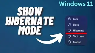 How to Show Hibernate in Power Menu on Windows 11