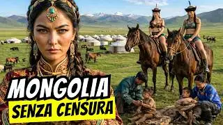 Questa è La Vita In MONGOLIA, Il Regno NOMADE Le Cui DONNE Hanno Diversi AM4NTI