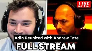 The Long-Awaited Reunion: Adin Ross Reunites With Andrew Tate (New Video)