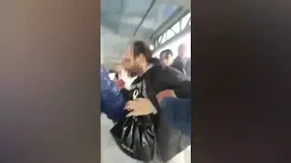 Metrobüste Taciz Görüntüsü