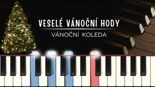 Veselé vánoční hody (pro začátečníky) | tutoriál + noty pro klavír + MIDI