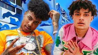 Blueface and Bankrol Hayden play 1v1 basketball!