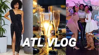ATL  Vlog | Friendship & Success Weekend, Private Chef, Pj Party & Brunch Vibes