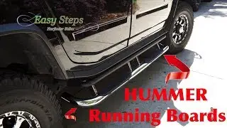 How To Install Running Boards | You Must Upgrade Your HUMMER H2 With Nerf Bars | Running Boards