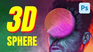 Creating 3D Sphere in Photoshop is Easy!