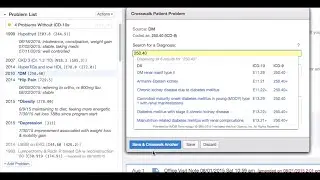 ICD-10 fast crosswalking and seamless transition in ElationEMR