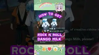 Rock N Roll Dango Milk, special edition 🥛 #genshinimpact #genshin #event #dangomilk #genshin event