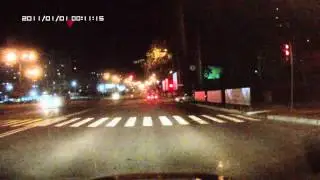Lanos чуть не сносит «пирожок»