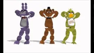 MMD FNAF - Caramelldansen