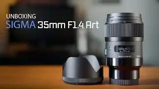 Unboxing: Sigma 35mm F1.4 Art Lens