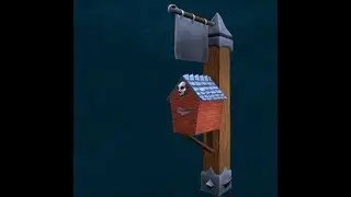 HandPainted MailBox 3D Speed ART