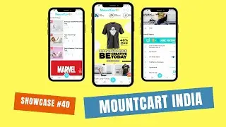 WOOCOMMERCE 🇮🇳 India's PRINTED T-SHIRT App, MountCart (Build your Apps in Minutes - Showcase #40)