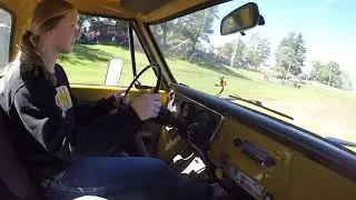 Diagonal Tractor Truck Pull