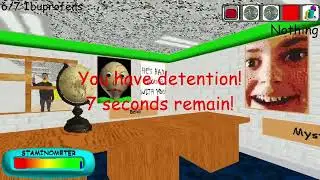Baldi hates you (Baldi's Basics mod)