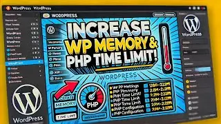 ✅How to increase wp memory limit and php time limit