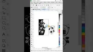 Flower design in 