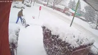 Me And My Snow Wolf Shovel