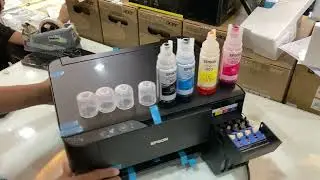 Epson L3210 EcoTank Printer - unboxing and setup | Printerinside