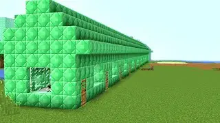ЭТО САМЫЙ ДЛИННЫЙ ИЗУМРУДНЫЙ ДОМ В МАЙНКРАФТЕ 99% ТРОЛЛИНГ ЛОВУШКА А4 ВАКСАЙДИ ЧЕЛЛЕНДЖ