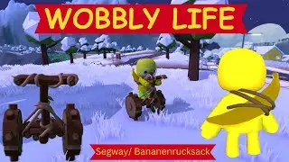 Wobbly Life Abenteuer: Das neue Segway & der Bananenrucksack / Neue Tempelmission LetsPlay Wobbly