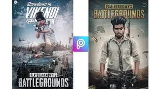 Pubg Mobile Snow Map Poster Photo Editing Tutorial  2019