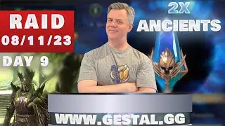 Emic Trunkheart Day 9 - 2x Ancients - Raid Today 08/11/23 || Raid Shadow Legends