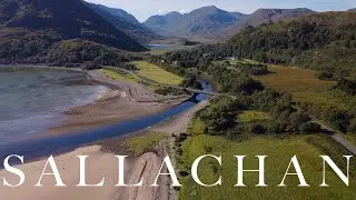 Sallachan Beach / Glen Gour - Highlands of Scotland (4K Drone Footage)