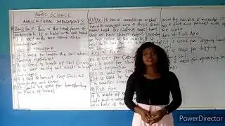 AGRICULTURAL SCIENCE -AGRICULTURAL IMPLEMENTS CONTD
