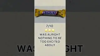 RATING ALL SNIKERS FLAVOUR #shorts #ashortaday #useful #snikers #food #rating #flavour #notsponsored