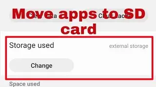How to Move Apps to SD Card on Samsung A20,A30,A70,A50