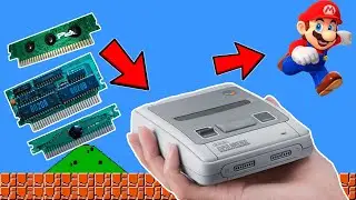 Простой ремонт приставки SUPER NINTENDO MINI /Реставрация ретро консоли денди с Алиэкспресс