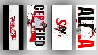 New Trending 3D lyrics video Coolie movie&hegot the look song editing in alight motion viral video 