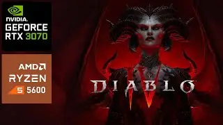 Diablo IV (Server Slam) | RTX 3070 + Ryzen 5 5600 | Max Settings | 1440p