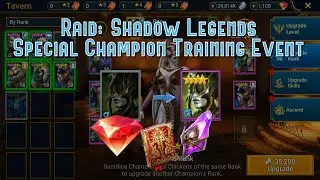 Raid: Shadow Legends - Special Champion Training Event