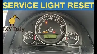 SKODA Citigo Service Insp Light reset procedure