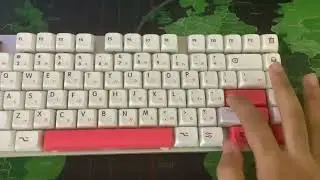 First time custom keyboard