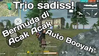 2 Cewek 1 Cowok?? auto Booyah Kill banyak