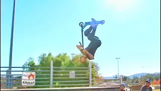 Flair bar whip a scooter!