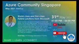 May 2021 Meetup | World-class and first-class Hybrid solutions from Microsoft