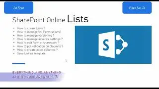14 - SharePoint Online Lists