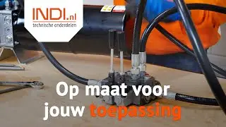 Zo sluit je een ventielblok aan op een powerpack
