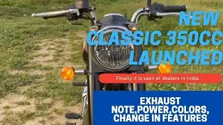 New Royal Enfield classic 350cc Exhaust note||On road Price revealed||classic 350 next generation