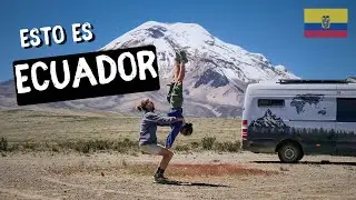 🔥NO ONE gets HERE! The BEST view of the VOLCANO CLOSEST to the SUN 🌋 El CHIMBORAZO!