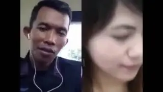 Video SMULE Polisi rayu cewek cantik ini sido rondo