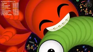 Worms Zone © I Killed 1000 Plus Low IQ Gain While A Legend Snake Kill Me Back XD ... SAD