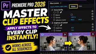 52 Adding effects to master clips
