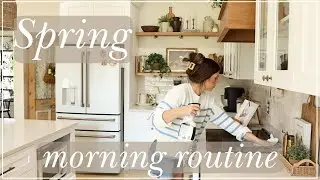 SPRING MORNING ROUTINE AS A MOM OF 3