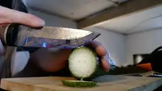 Cutting cucumber?